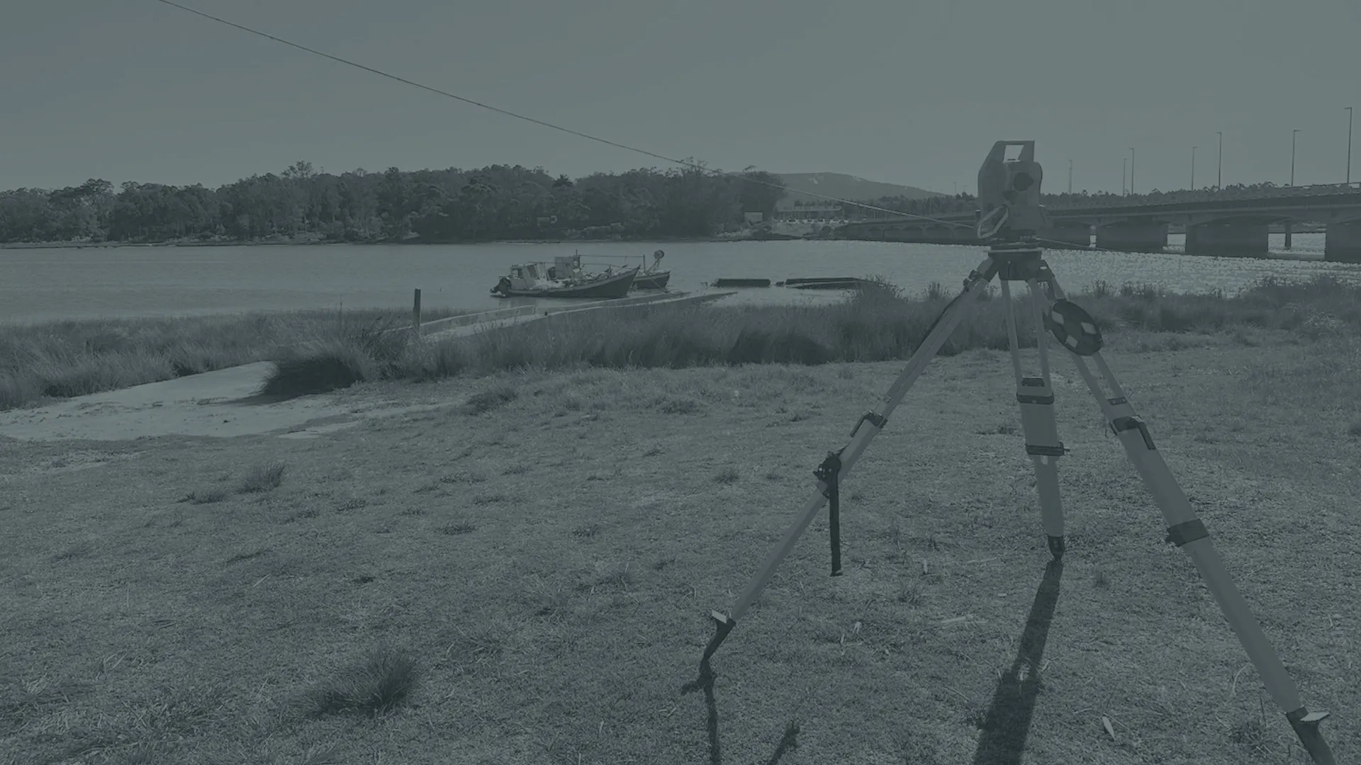 Equipo topográfico para relajamiento y medir con precisión